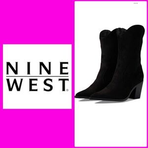 ‼️WOW‼️Nine West Black WESTERN STYLE BootS‼️
